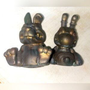 Lost Art Bunny Like Figures Underground Designer 4.75” 2016